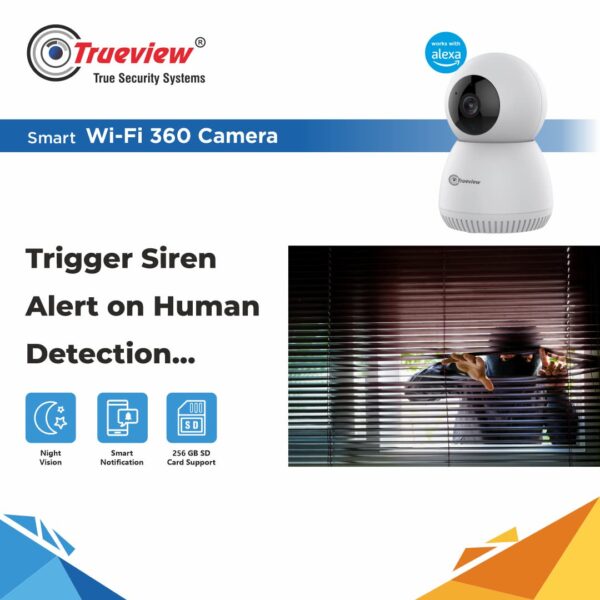 Trueview Baby Monitoring WiFi Camera – Smart Indoor Security with App Control - Image 4