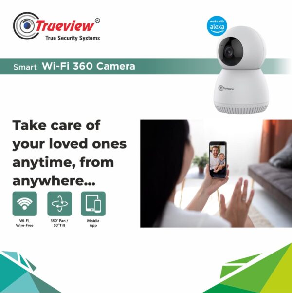 Trueview Baby Monitoring WiFi Camera – Smart Indoor Security with App Control - Image 5