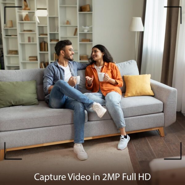CP PLUS 2MP Full HD Smart Wi-fi CCTV Home Security Camera | CP-E21A - Image 6