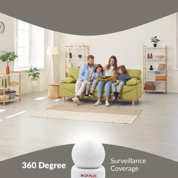 CP PLUS 2MP Full HD Smart Wi-fi CCTV Home Security Camera | CP-E21A - Image 9