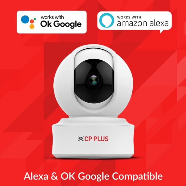 CP PLUS 2MP Full HD Smart Wi-fi CCTV Home Security Camera | CP-E21A - Image 5