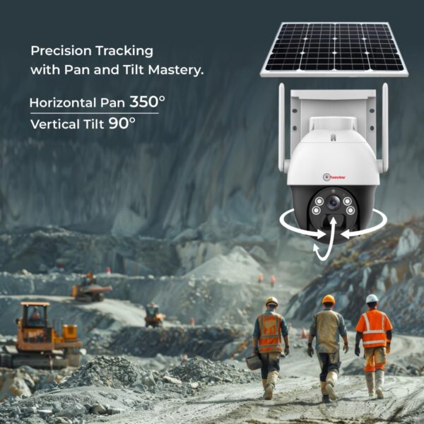 Trueview 4G Sim 4Mp Solar Powered CCTV Security Camera with Solar Panel - Image 7