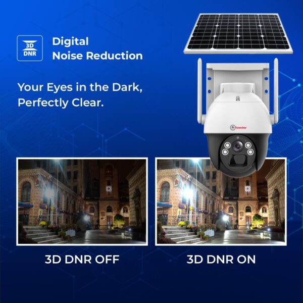 Trueview 4G Sim 4Mp Solar Powered CCTV Security Camera with Solar Panel - Image 8